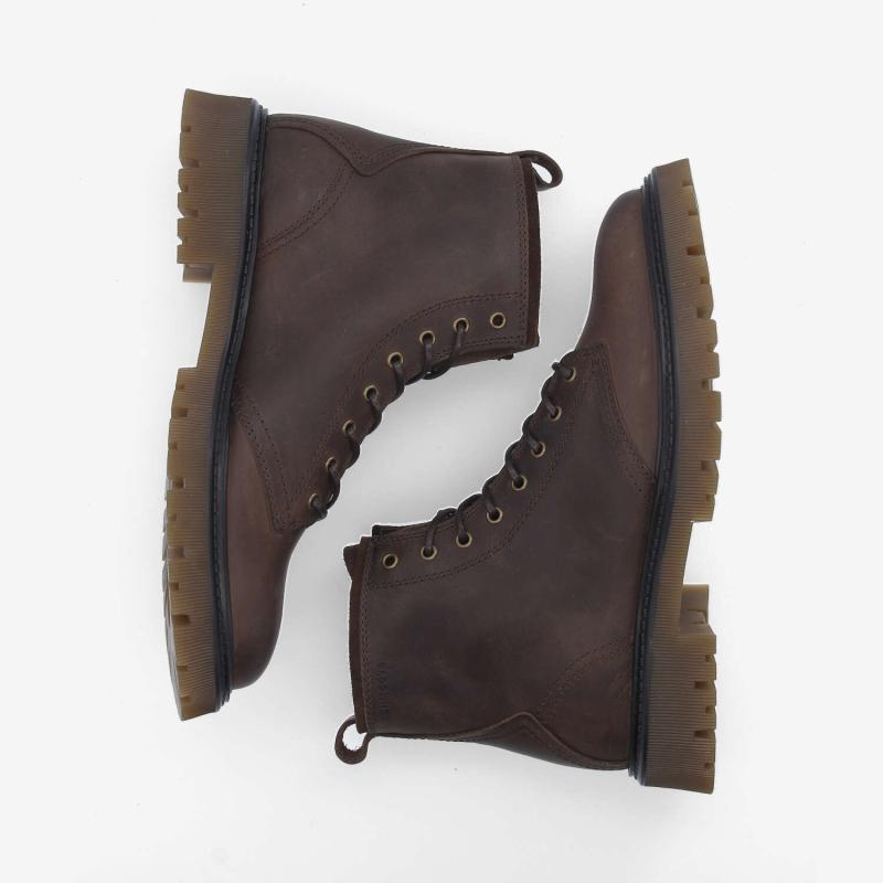 COMBAT BOOTS M - BUARQ - MARRON